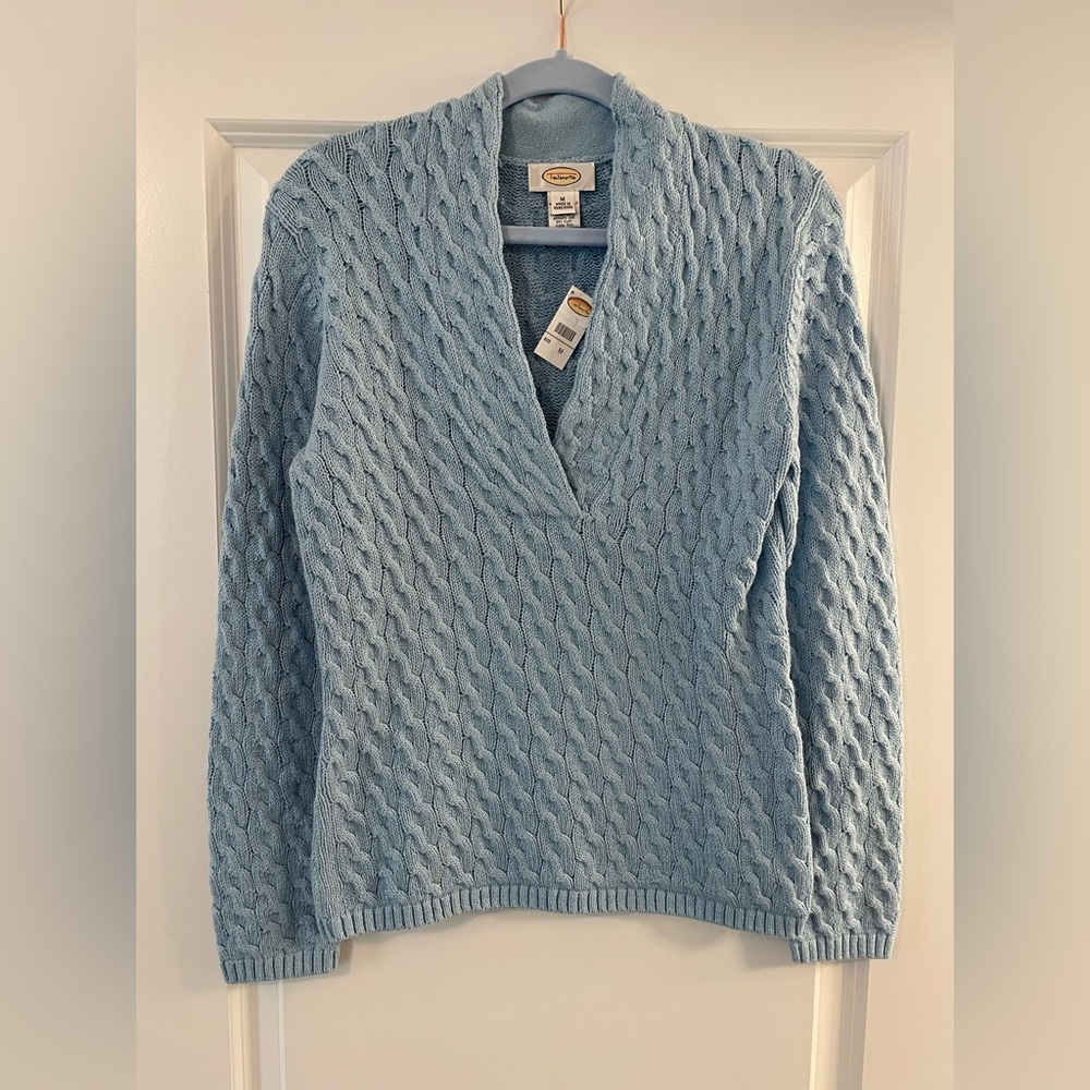 Talbots Shawl Collar Sweater (never worn)